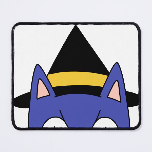 Item preview, witch cat peeking designed and sold by motherbrainart.