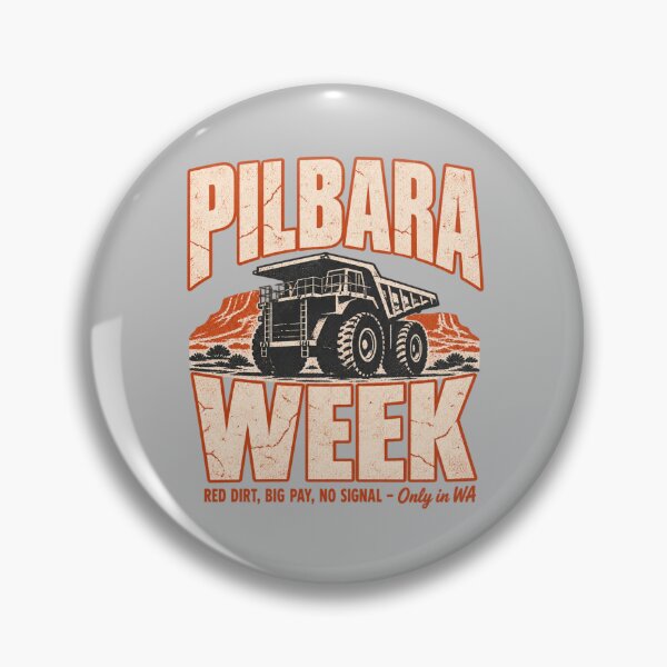 Item preview, Pilbara Western Australia Haul Truck Red Dirt Aussie Trip designed and sold by Yellowriversss.