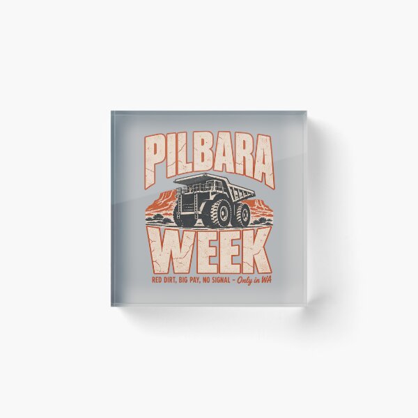 Item preview, Pilbara Western Australia Haul Truck Red Dirt Aussie Trip designed and sold by Yellowriversss.