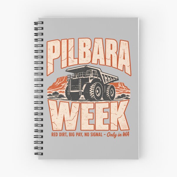 Item preview, Pilbara Western Australia Haul Truck Red Dirt Aussie Trip designed and sold by Yellowriversss.