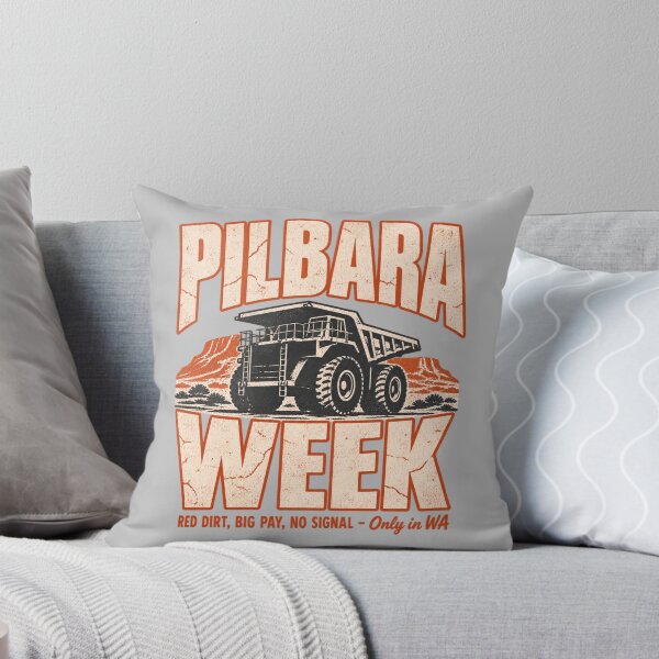 Item preview, Pilbara Western Australia Haul Truck Red Dirt Aussie Trip designed and sold by Yellowriversss.
