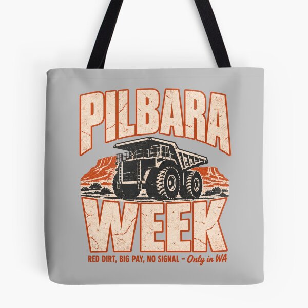Item preview, Pilbara Western Australia Haul Truck Red Dirt Aussie Trip designed and sold by Yellowriversss.