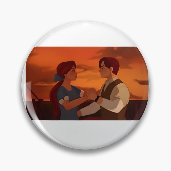 Item preview, Anastasia and Dimitri Romantic Character Art Design designed and sold by styleluxscom.