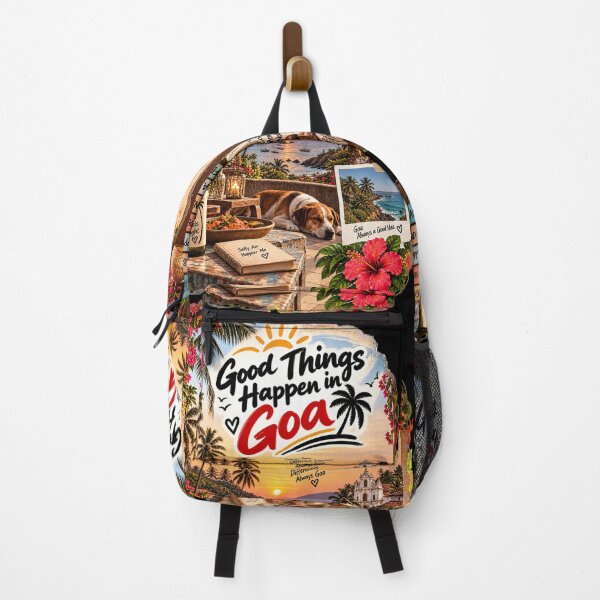 Item preview, Good Things Happen In Goa — Always ✨? designed and sold by Goanheartprints.