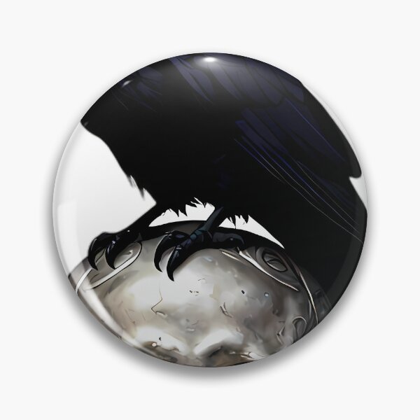 Item preview, Gothic Raven Carved Pewter Memento Mori Skull designed and sold by IllumeInk.