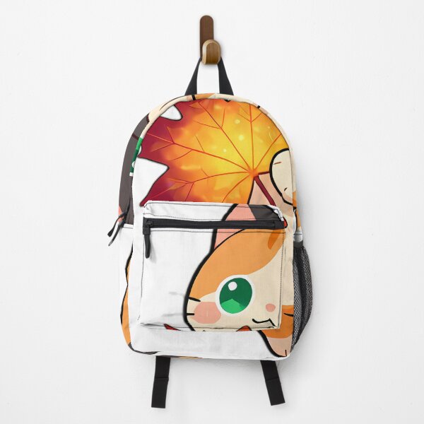 Item preview, Cute Calico Cat Hugging Golden Sunset Maple Leaf designed and sold by pumsquare.