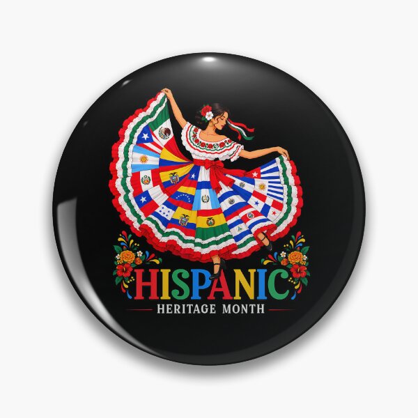 Item preview, Celebrate Hispanic Heritage Month Boho Floral Latino designed and sold by Alzasshop.