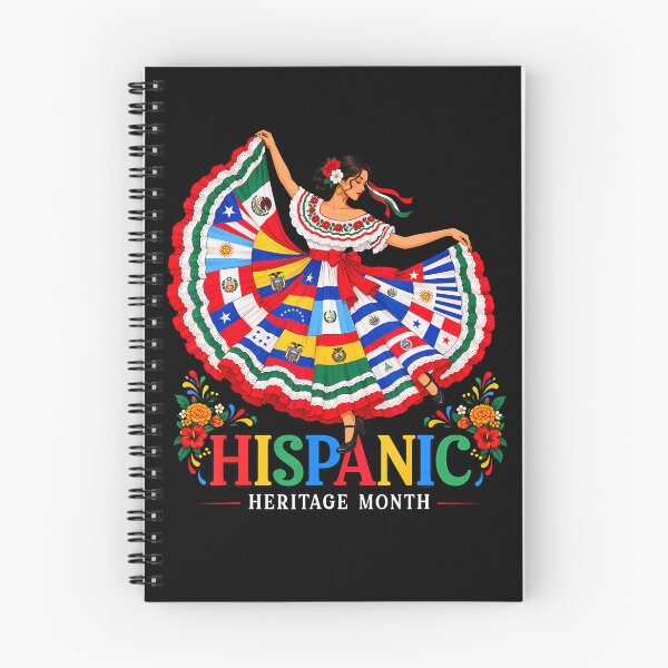 Item preview, Celebrate Hispanic Heritage Month Boho Floral Latino designed and sold by Alzasshop.