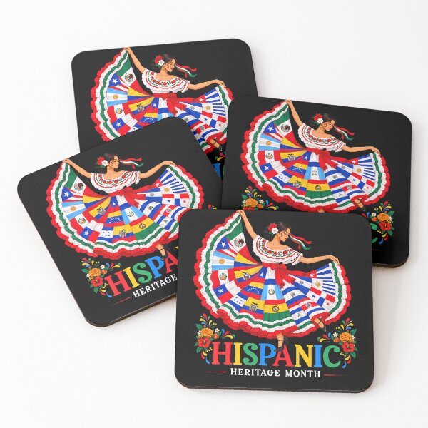 Item preview, Celebrate Hispanic Heritage Month Boho Floral Latino designed and sold by Alzasshop.