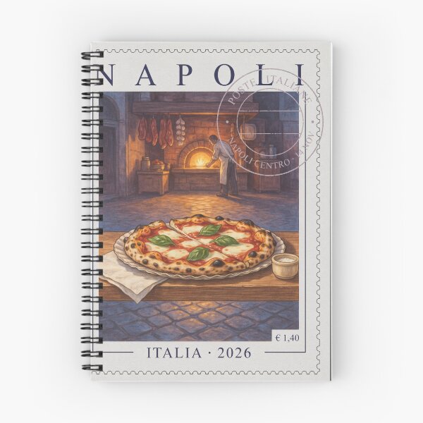 Item preview, Naples Margherita Slice Street Counter — Premium Italian Pizza Art designed and sold by stickercuffs.
