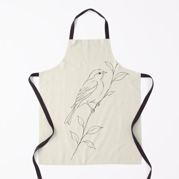 Item preview, Songbird on Branch | Minimalist Continuous Line Art Print designed and sold by Zaramodo.