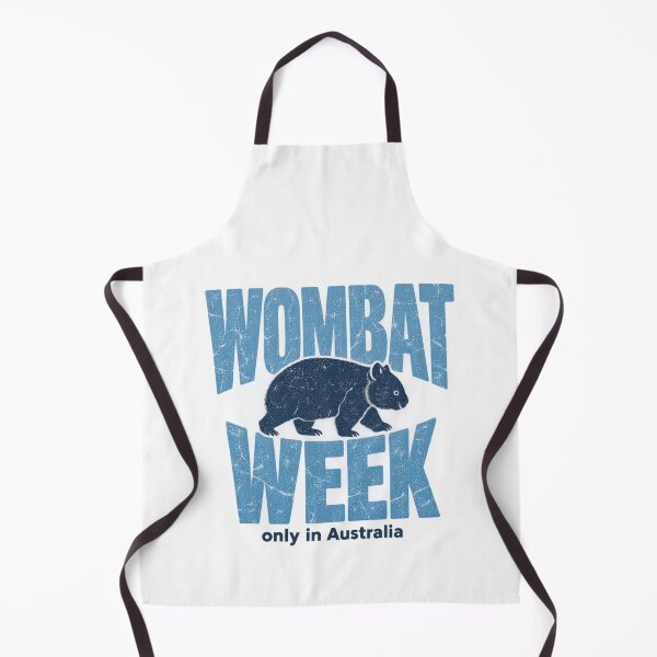 Item preview, Wombat Week Cute Australian Marsupial Retro Simple Design designed and sold by Yellowriversss.