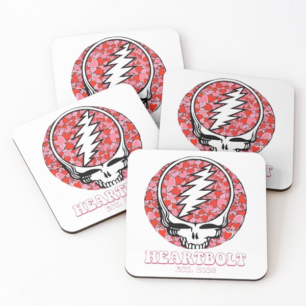 Item preview, Heartbolt Grateful Dead Skull Design designed and sold by EMBROIDERYPRINT.