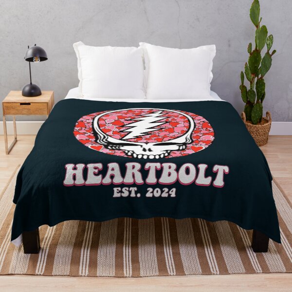 Item preview, Heartbolt Grateful Dead Skull Design designed and sold by EMBROIDERYPRINT.