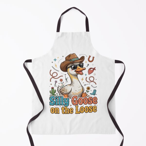 Item preview, Funny Cowboy Goose Silly On The Loose` designed and sold by zwnexura.
