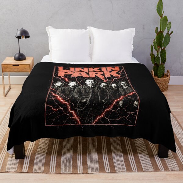 Item preview, Alternative Rock Band Vintage Art Linkin Park Lightning Storm designed and sold by kurgelhipo.