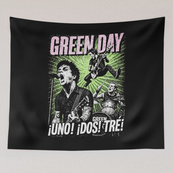 Item preview, Alternative Rock Band Vintage Concert Green Day Punk Rock Poster designed and sold by kurgelhipo.
