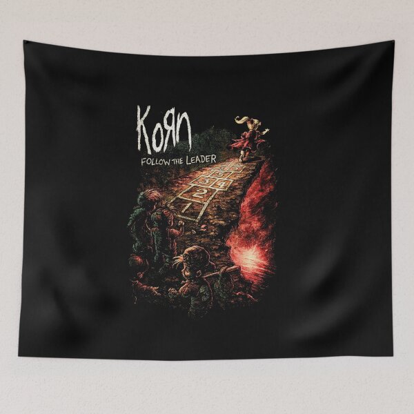 Item preview, Nu Metal Vintage Psychedelic Album Art Korn Follow the Leader designed and sold by kurgelhipo.