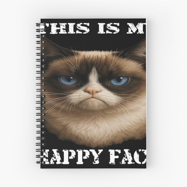 Item preview, Grumpy Cat - This Is My Happy Face  designed and sold by coucleart.