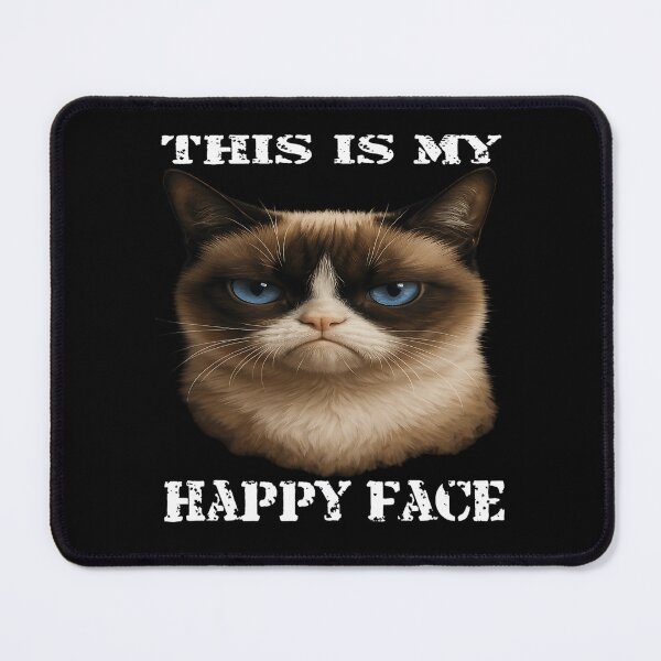 Item preview, Grumpy Cat - This Is My Happy Face designed and sold by coucleart.
