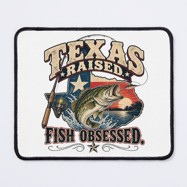 Item preview, Texas Raised Fish Obsessed designed and sold by erkancept.