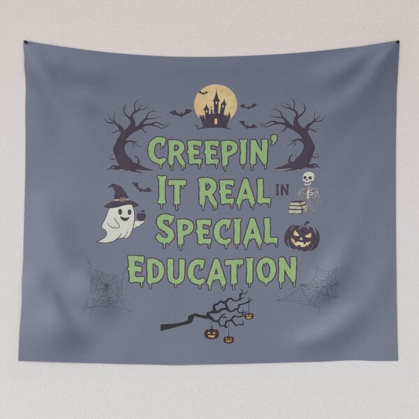 Item preview, Creepin It Real Special Education Lime Font Graphic designed and sold by Exquisite Design Studio „Paculówka”.