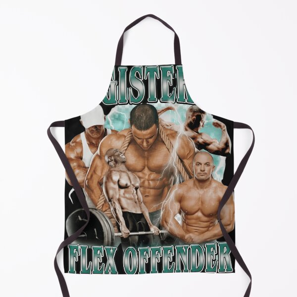 Item preview, Registered Flex Offender Gym Meme  designed and sold by Richie-I-think.