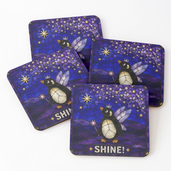 Item preview, Shine - Be Yourself Penguin designed and sold by GreenNBlue.