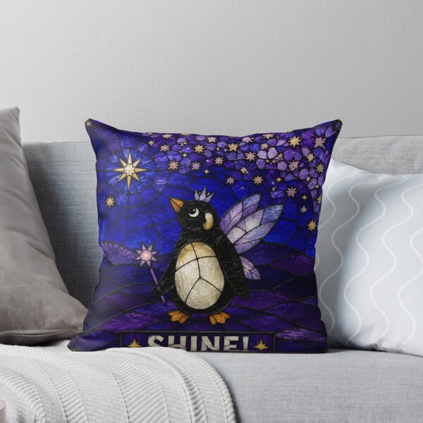 Item preview, Shine - Be Yourself Penguin designed and sold by GreenNBlue.