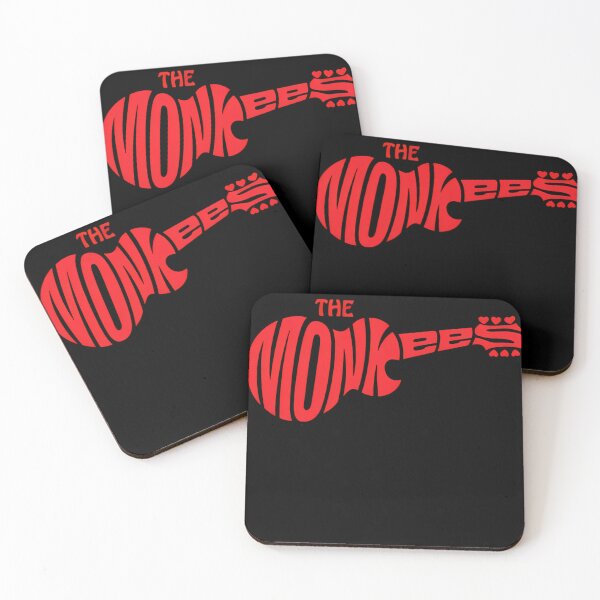 Item preview, The Monkees Band Guitar Word Graphic Music Band Style designed and sold by coucleart.