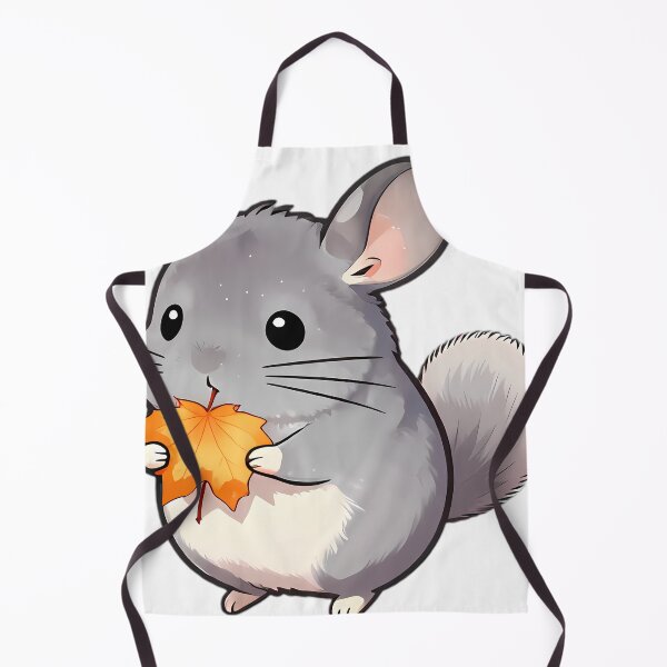 Item preview, Cute Chinchilla Hugging Golden Apricot Maple Leaf designed and sold by pumsquare.
