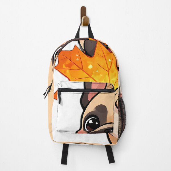 Item preview, Cute French Bulldog Hugging Toasted Caramel Maple Leaf designed and sold by pumsquare.