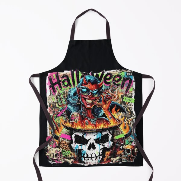 Item preview, Halloween She Devil Pitchfork Cigar Cauldron designed and sold by Voodoo Store Paranormal Collections.