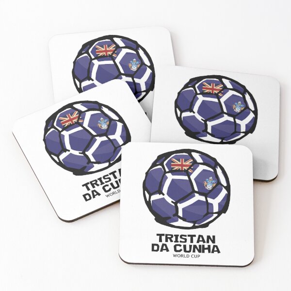 Item preview, Tristan da Cunha Football Country Flag designed and sold by KewaleeTee.
