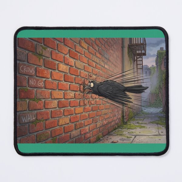 Item preview, Crow's not so good, really bad day! designed and sold by GAWPAWshop.
