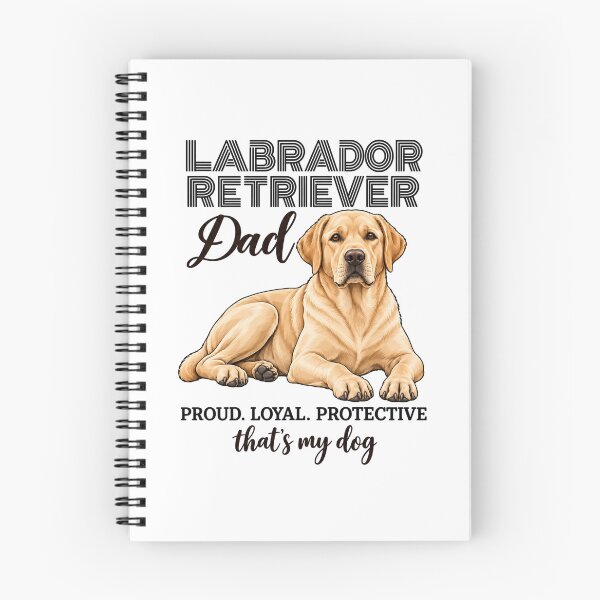 Item preview, Labrador Retriever Dad Proud Loyal Protective designed and sold by Loona97.