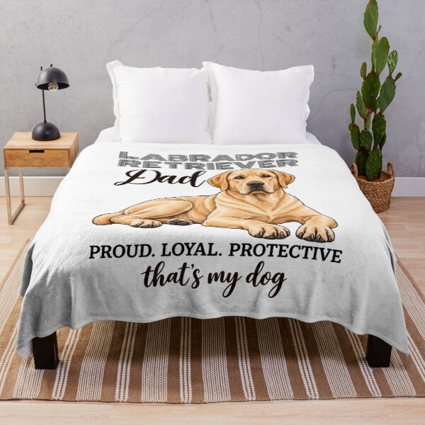 Item preview, Labrador Retriever Dad Proud Loyal Protective designed and sold by Loona97.
