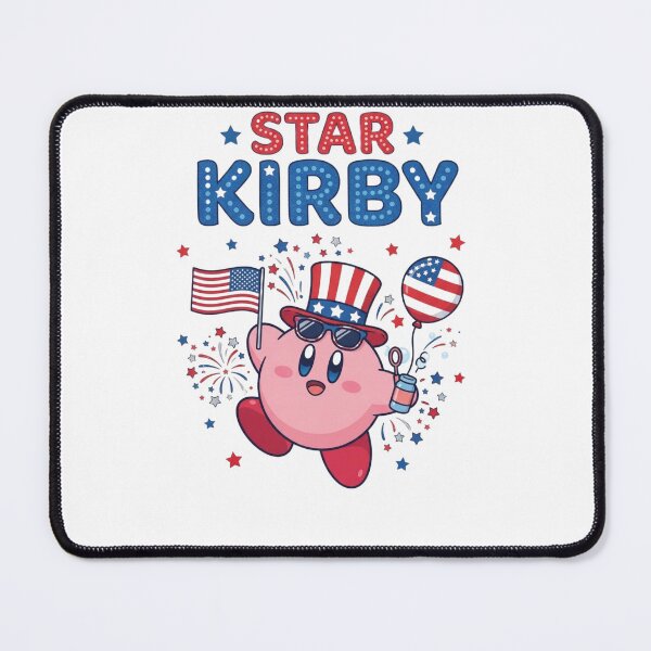 Item preview, Star Kirby Patriotic 4th of July Celebration designed and sold by Alaric4you.