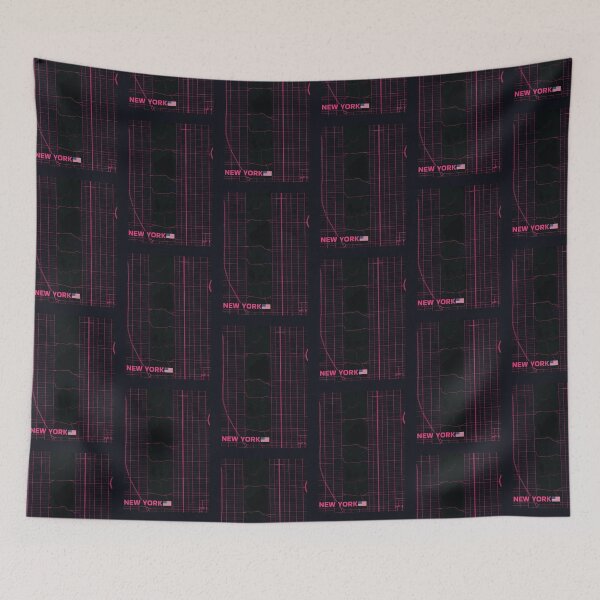Item preview, New York USA City Map #1 designed and sold by Thistle-TShop.