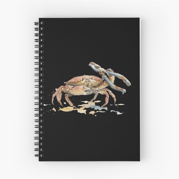 Item preview, Watercolor Crab Holding A Metal Pliers Tool Art designed and sold by bvdesignart.