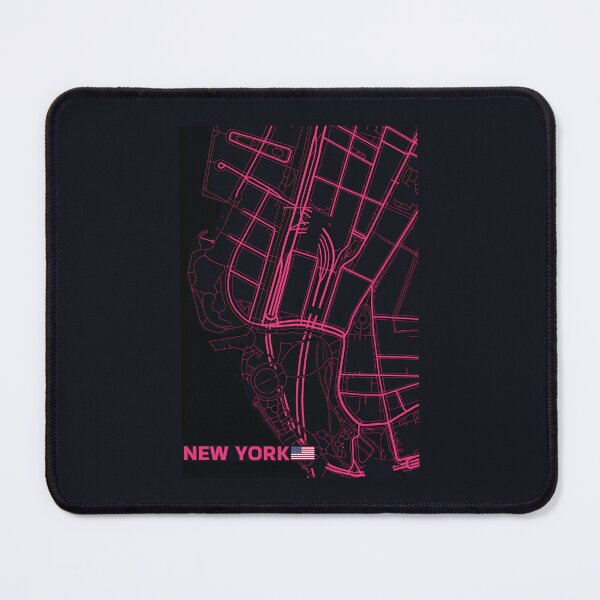 Item preview, New York USA City Map #2 designed and sold by Thistle-TShop.
