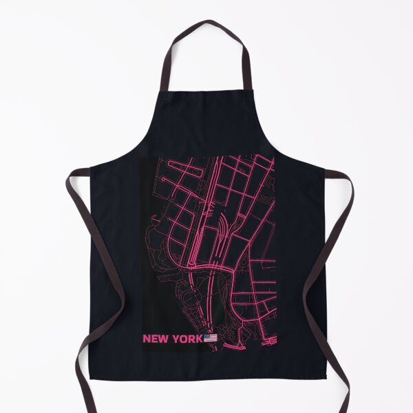 Item preview, New York USA City Map #2 designed and sold by Thistle-TShop.