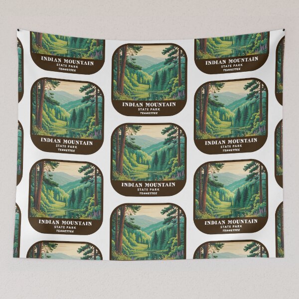Item preview, Indian Mountain State Park (Tennessee) designed and sold by RabbitK.