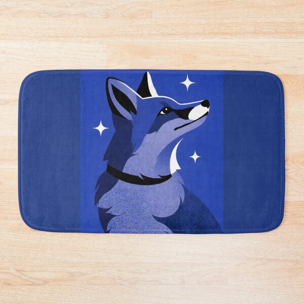 Item preview, Blue Moon Wolf Portrait designed and sold by KiraChie.