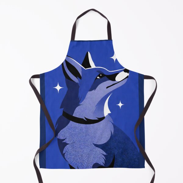 Item preview, Blue Moon Wolf Portrait designed and sold by KiraChie.