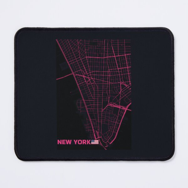 Item preview, New York USA City Map #3 designed and sold by Thistle-TShop.