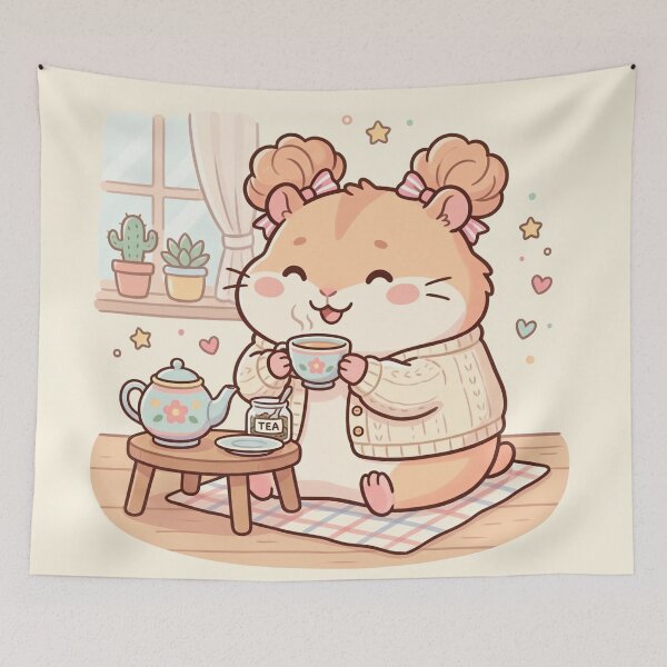 Item preview, Kawaii Hamster designed and sold by EsenciaZen.