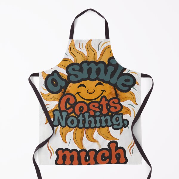 Item preview, A smile costs nothing, but gives much designed and sold by FilaliStudio.