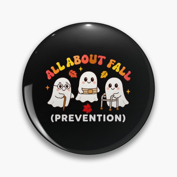Item preview, Cute Ghosts All About Fall Prevention Humor designed and sold by SoyLamderma.