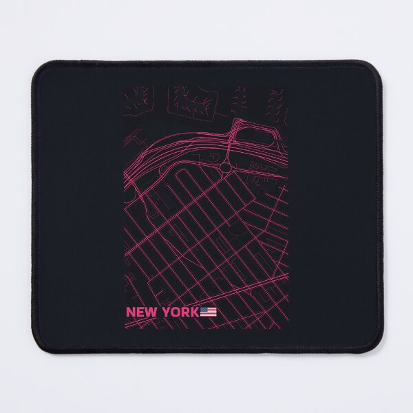 Item preview, New York USA City Map #4 designed and sold by Thistle-TShop.